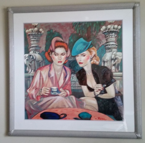 "Think I'm Gonna Like it Here" Serigraph by Colleen Ross