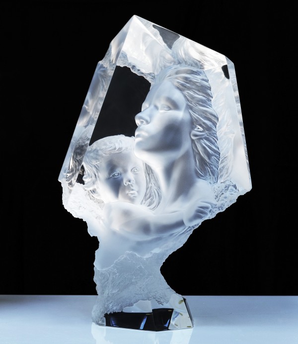 "Haven II - Morning Light" Acrylic Sculpture by Michael Wilkinson