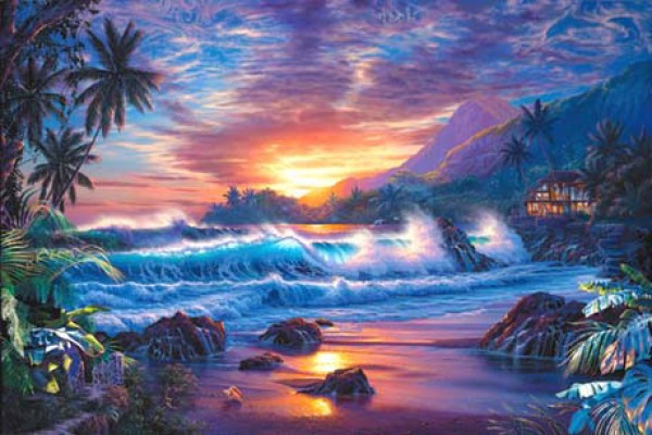 "Eternal Embrace" AP Lassengraph wtih 5 Diamonds by Christian Riese Lassen