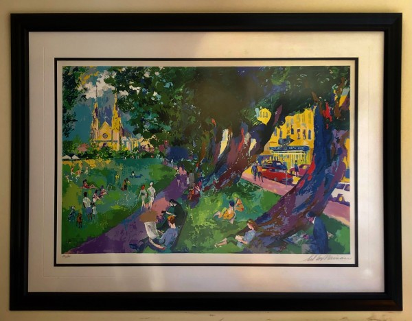 "Washington Square Park" Serigraph by LeRoy Neiman