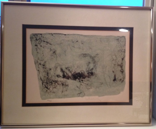 "Les Chevaux" Limited Edition Print by Lebadang