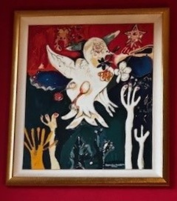 "Release the Peace" Serigraph on Canvas by Alexandra Nechita