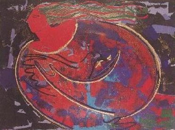 "Paz" Original Embellished Multiple Print by Orlando, AB