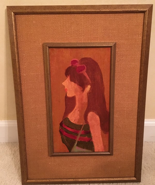 "Hippie" Original Acrylic on Canvas by Gustav Likan