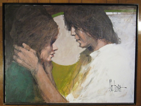 "Green" an original painting by Aldo Luongo