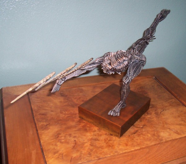 "Zeus" Unique Wire Sculpture by Tom & Bob Bennett