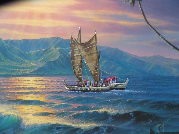 "Island Enchantment" Remarque for Framed Mixed Media Graphic by Christina Riese Lassen