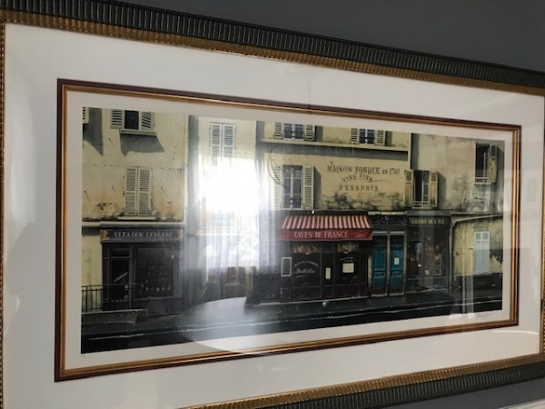 Caves de France Serigraph by Thomas Pradzynski