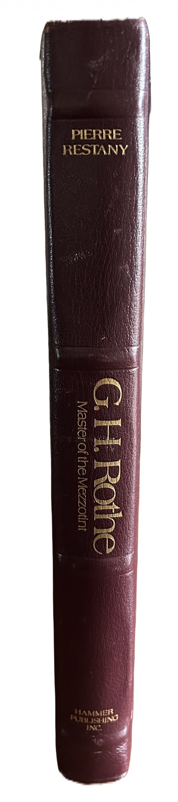 G. H. Rothe "Master of Mezzotint" Leather Bound Limited Edition Signed & Numbered book for sale