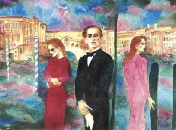 "Venice" Serigraph by Joanna Zjawinska