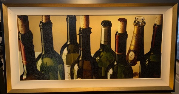 "Eight Empties" Giclee on Canvas by Thomas Arvid