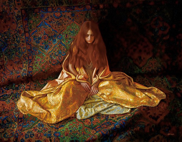 "Alchemy" digital pigment print on archival canvas by Douglas Hofmann