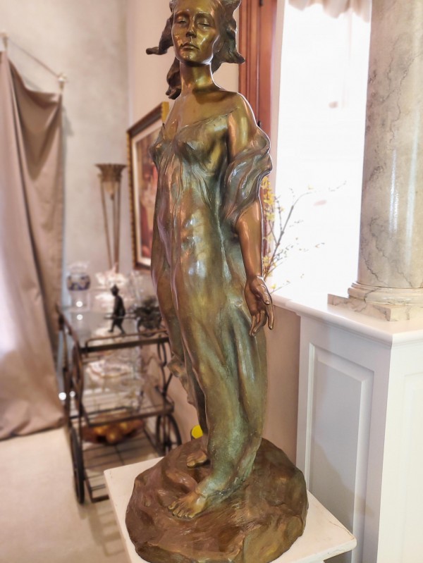 "Daughter" Life-Size Bronze Sculpture by Frederick Hart