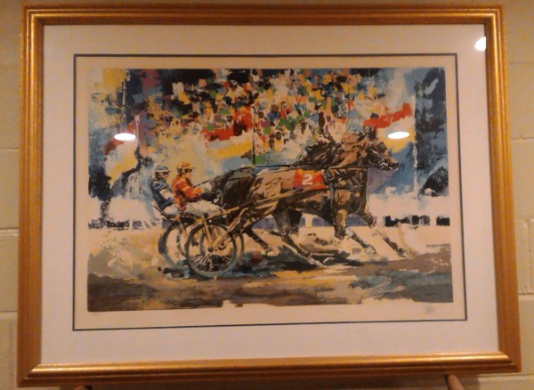 "Trotters" 1978 Serigraph on Paper by Wayland Moore1000