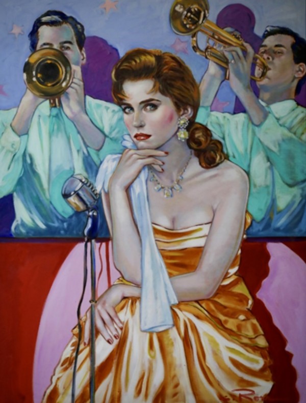 "Till We Meet Again" Original Oil on Canvas by Colleen Ross