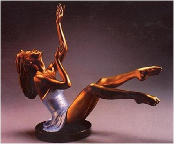 "Elation" Bronze Sculpture by Ramon Parmenter