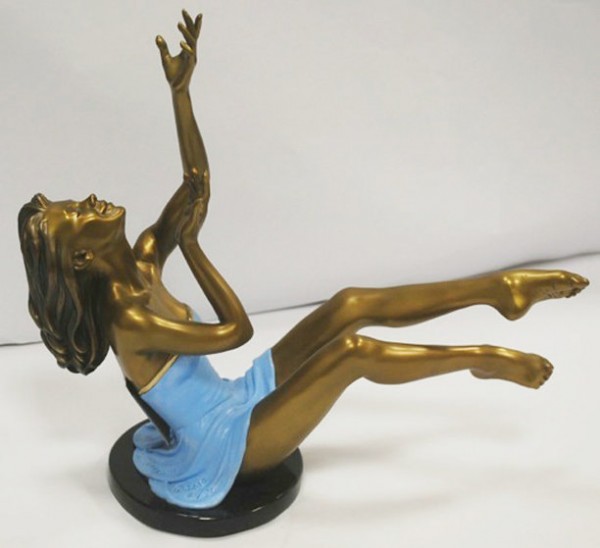 "Elation" Bronze Sculpture by Ramon Parmenter