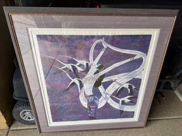 "Aurora" Serigraph by Ting Shao Kuang