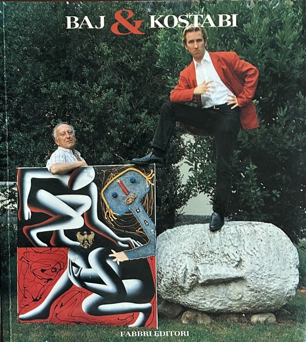 Mark Kostabi  "Baj & Kostabi Collaboration" (Paperback) for sale