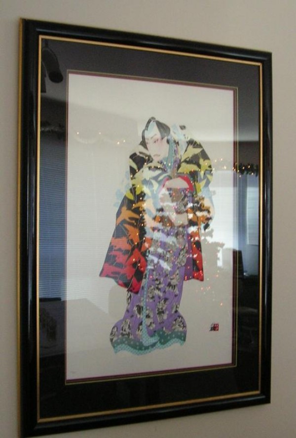 "Chushingura" Mixed Media Graphic by Hisashi Otsuka