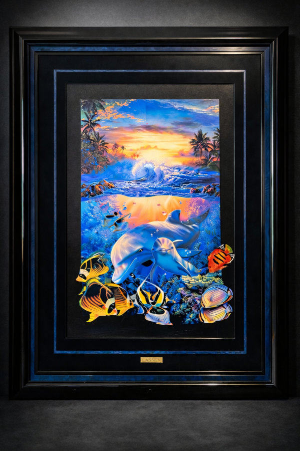 "Mother's Love II" Enhanced Mixed Media by Christian Riese Lassen