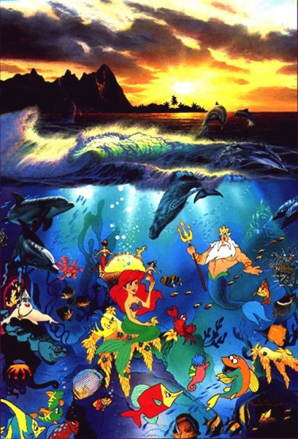 "Under The Sea" Artagraph/Paper by Christian Riese Lassen