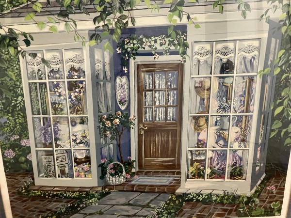 "Lilacs and Lace" Serigraph by Susan Rios
