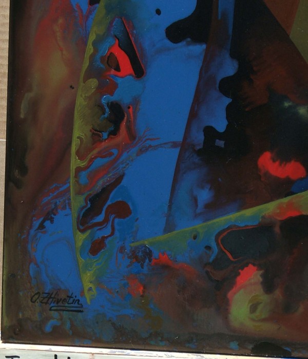 "In The Shadow" Original Oil on Board by Oleg Zhivetin