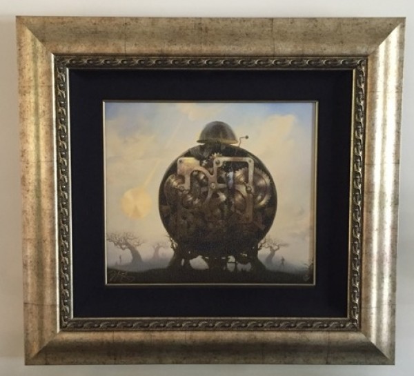 "Millennium Watchman" Giclee on Canvas by Vladimir Kush