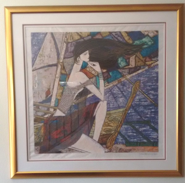 "Distant Dreams" Serigraph by Ting Shao Kuang