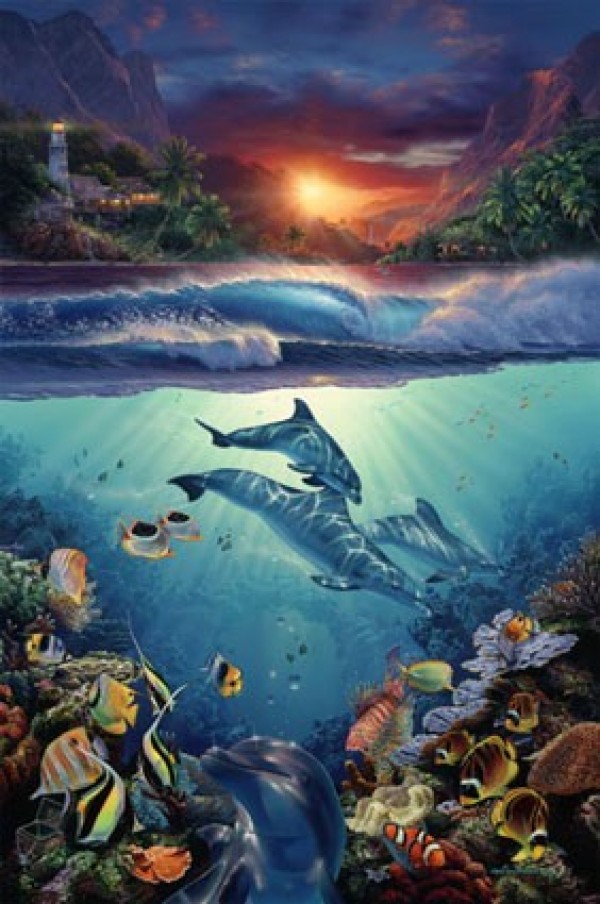 "Mystical Journey" AP Lassengraph with 5 Diamonds by Christian Riese Lassen