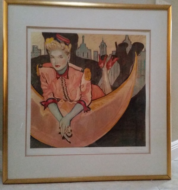 "Starry Eyed" Serigraph by Colleen Ross