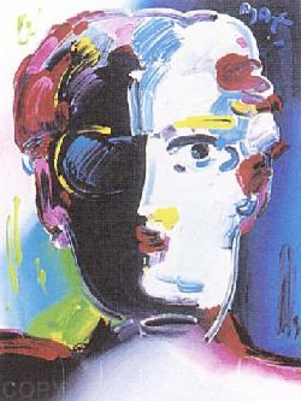 "Fauve" Serigraph/Arches Paper by Peter Max from the Beauty and Fauve Suite