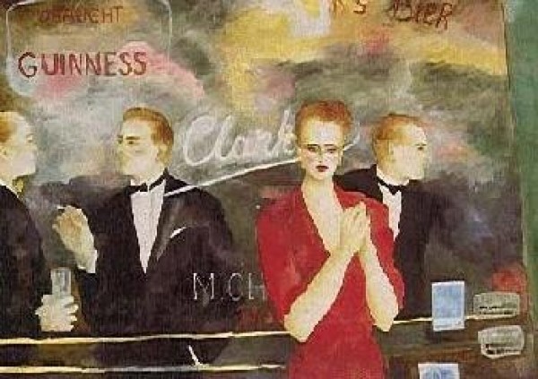 "Night Games" Serigraph by Joanna Zjawinska