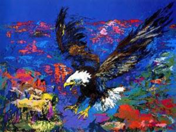 "American Bald Eagle" Serigraph by LeRoy Neiman