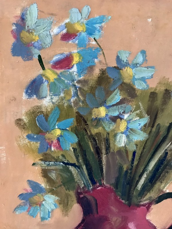 "Fleurs Estivales" Original Oil on Canvas by Alexandre Minguet