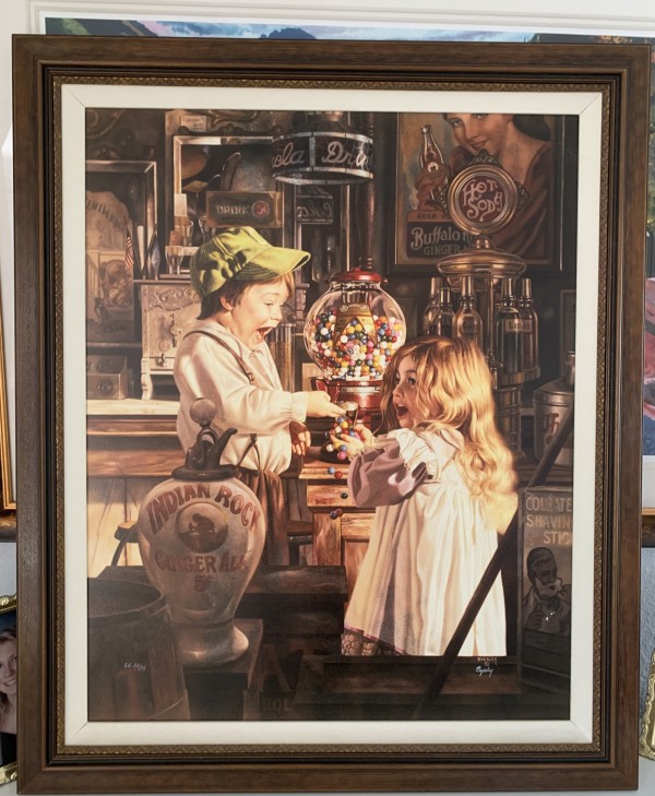 "Jackpot" Giclee on Canvas by Bob Byerley