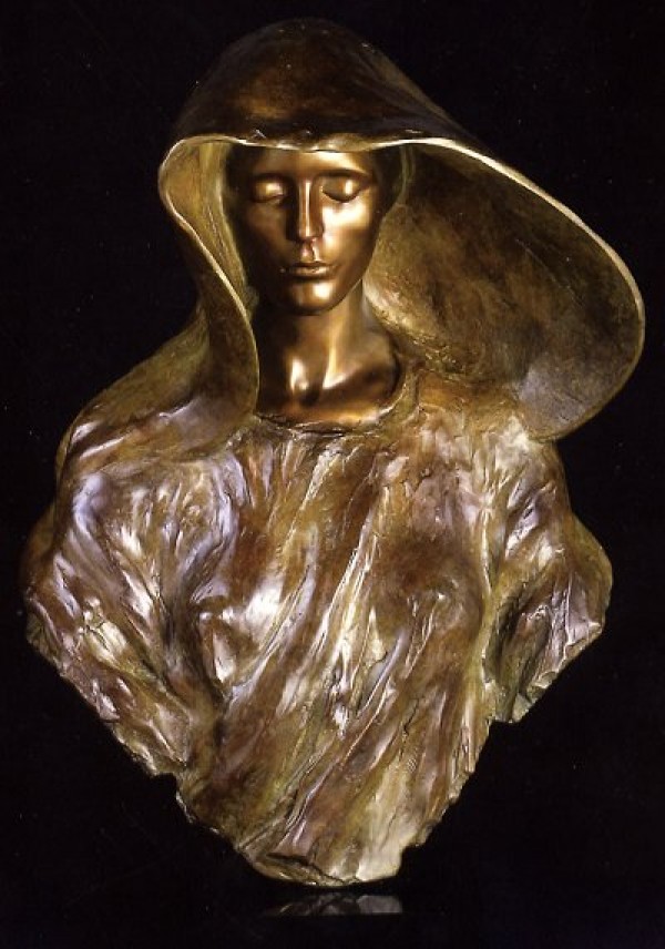 "The Source - Bust" Bronze Sculpture by Frederick Hart