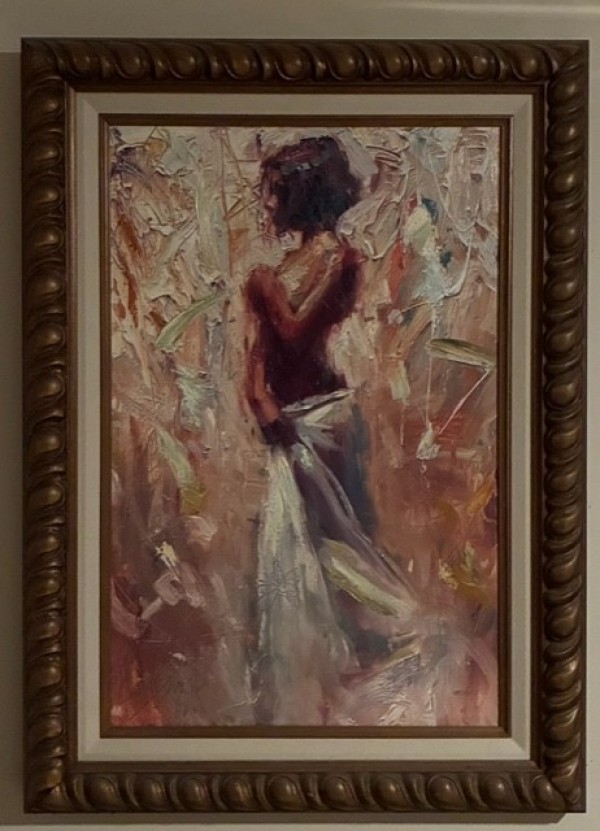 "Endeavor"Hand-Embellished Giclees on Canvas by Henry Asencio
