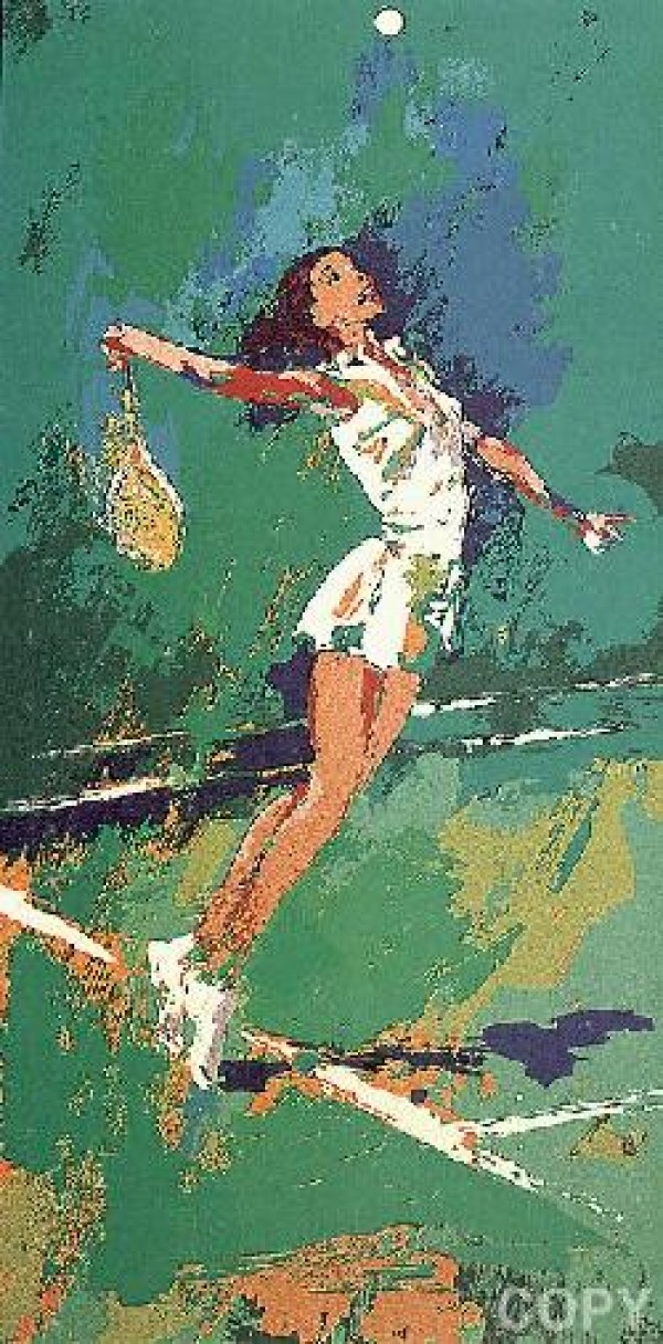 "Sweet Serve" Serigraph by LeRoy Neiman