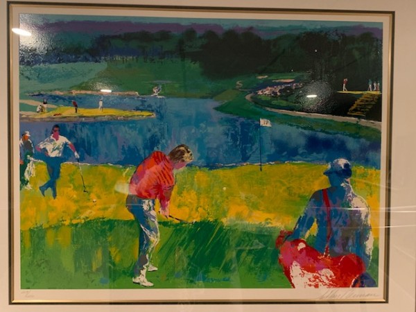 "Mystic Rock" serigraph by LeRoy Neiman