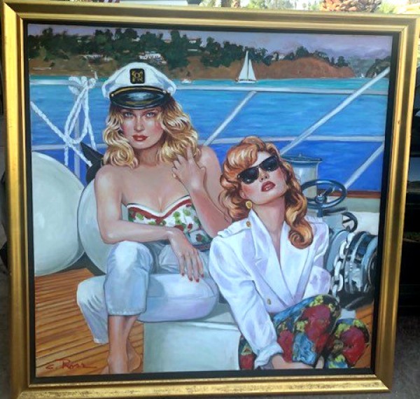 "I’ve Got Dreams to Remember" Original Oil on Canvas by Colleen Ross