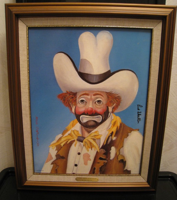 "The New Stetson" Framed Serigraph by Red Skelton