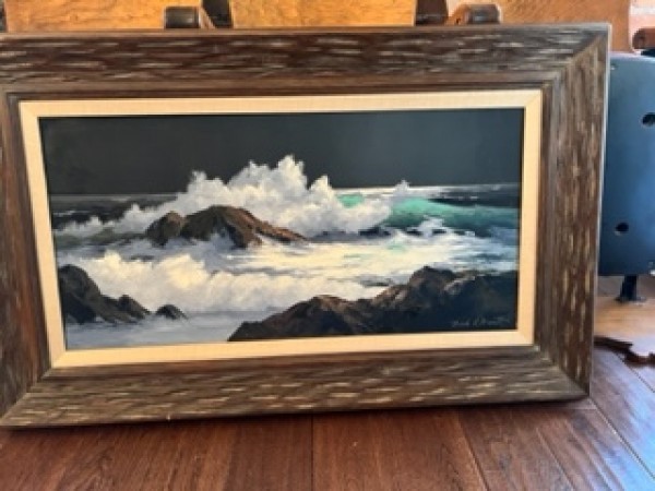 “Night Sea Waters” Original painting by Marshall Merritt