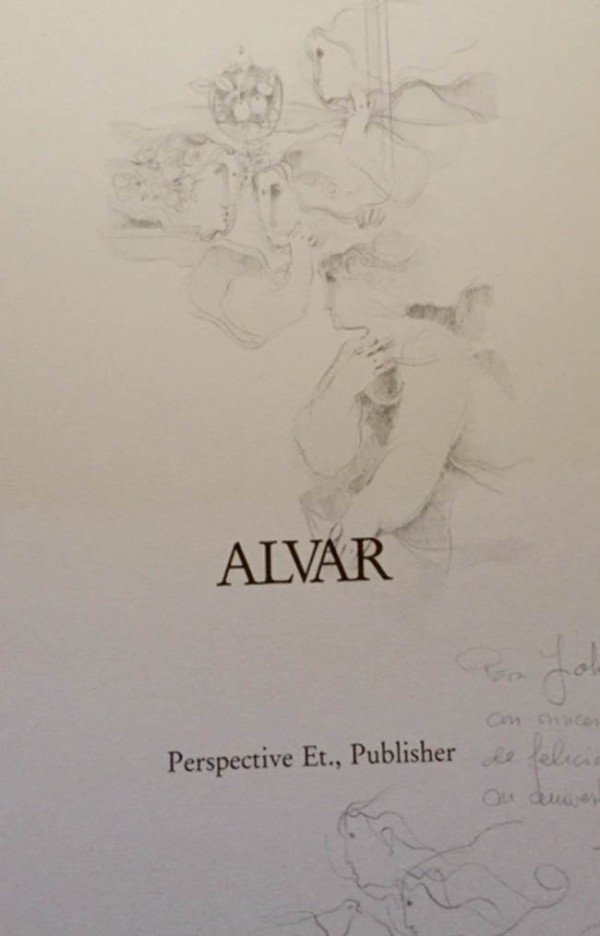 "Four Seasons" Frontispiece With Original Remarque by Sunol Alvar