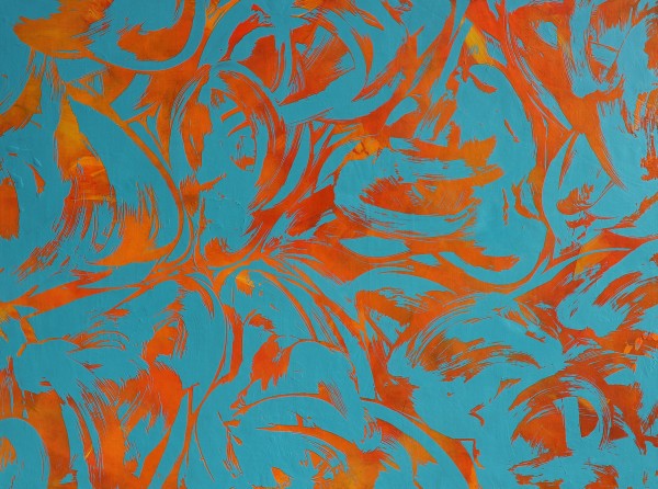 "October Light" 2018 Original Acrylic on Canvas by Mark & Elena Erickson