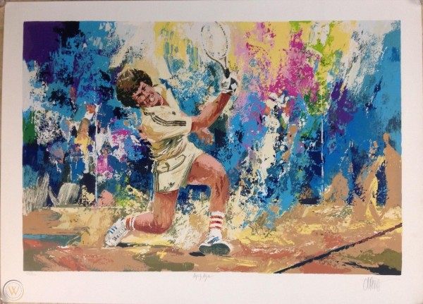 "Marty Hogan" Serigraph by Wayland Moore