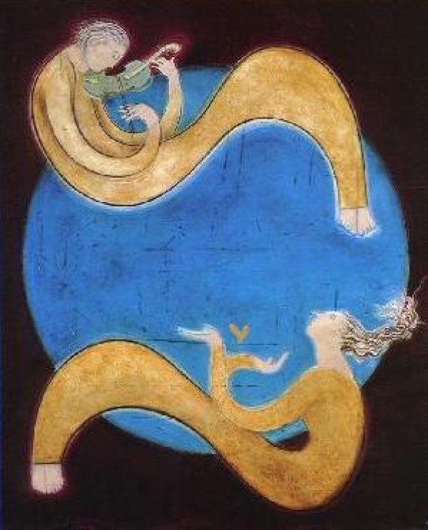 "Serenata - Blue Moon" Original Multiple by Orlando, A.B.