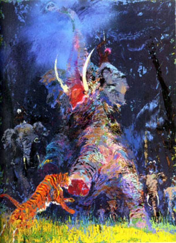 "Shikar" Serigraph by LeRoy Neiman