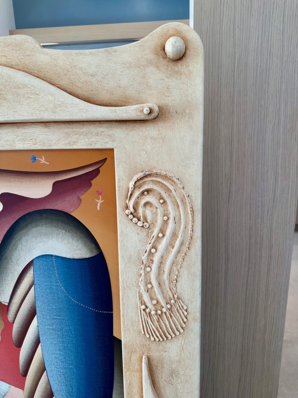 "Blessed" Original Mixed Media on Canvas by Anton Arkhipov